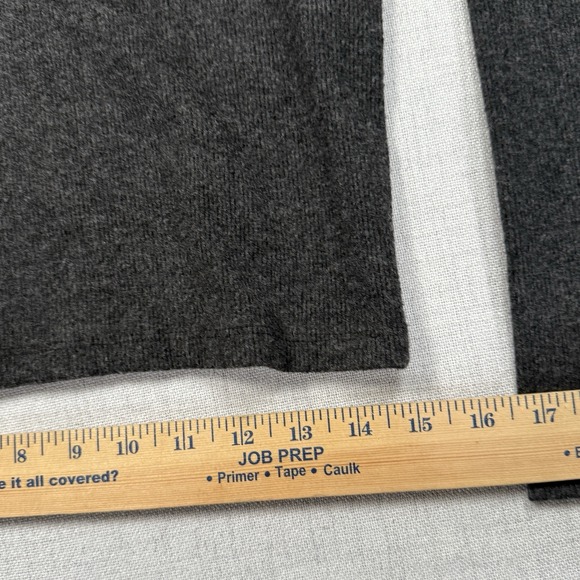 Zara Faux Pearl Sweater Women's Size High Neck Gray - Picture 9 of 10